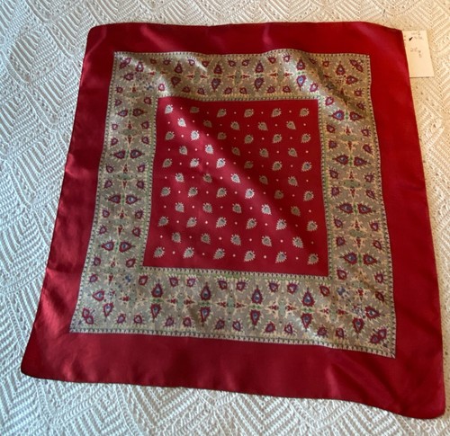 Vintage paisley silk - vintage,