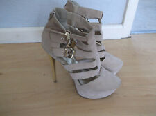 Strappy heel Beige ladies