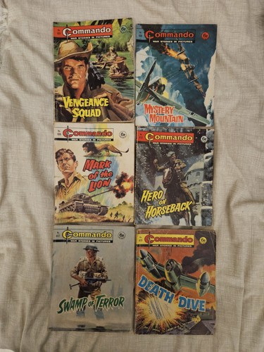 Commando comics job lot bundle - job,