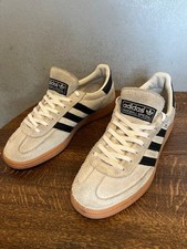 Adidas Originals Handball Spezial Trainers - Cream / Black - Size UK 6