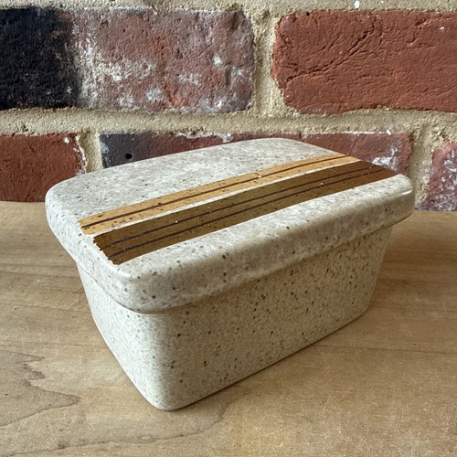Vintage retro ceramic butter - vintage,