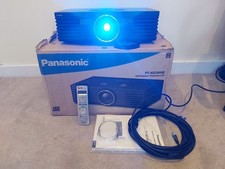 PANASONIC PT-AE2000E LCD Projector Home Cinema Projector + Remote/Manual- Tested