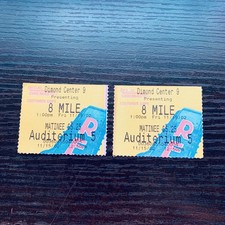 8 Mile Movie Ticket Stub