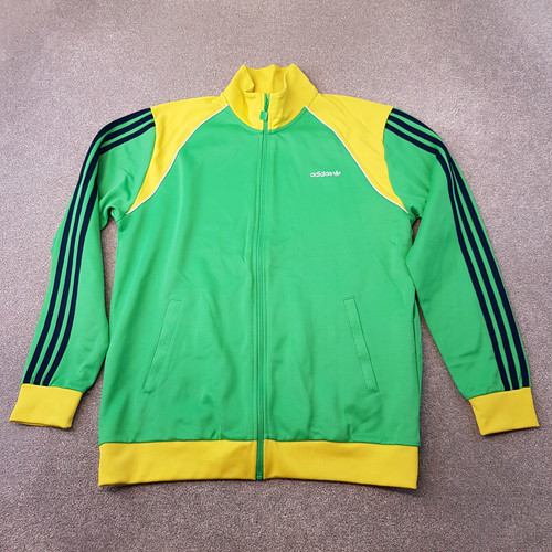 Adidas mens track - jacket, large