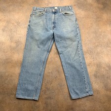 Vintage Levi's 505 Jeans Mens (38 Inch Waist) (29 Inch Leg) Regular Fit Blue