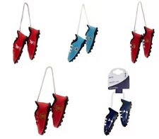 CAR HANGING FOOTBALL BOOTS 3D NOVELTY MIRROR HANGER WINDOW OFFICIAL LICENSED FC