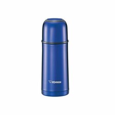 ZOJIRUSHI Stainless Steel Flask - Cup Type 350ml Blue SV-GR35-AA