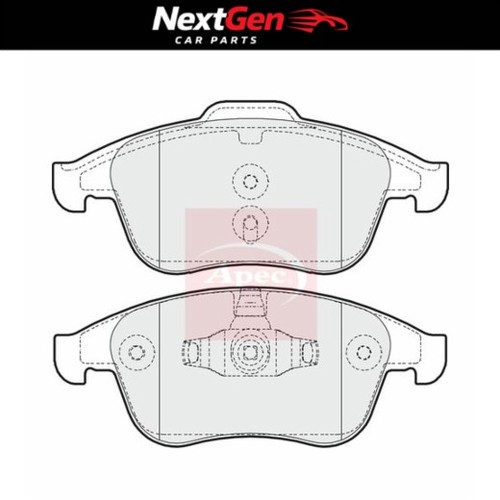 Front brake pads apec for - front,