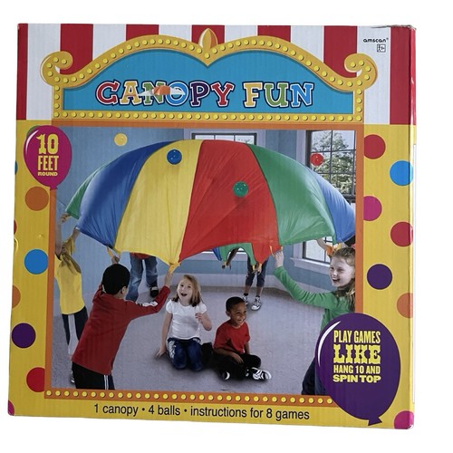 Big top canopy fun - fun, rainbow