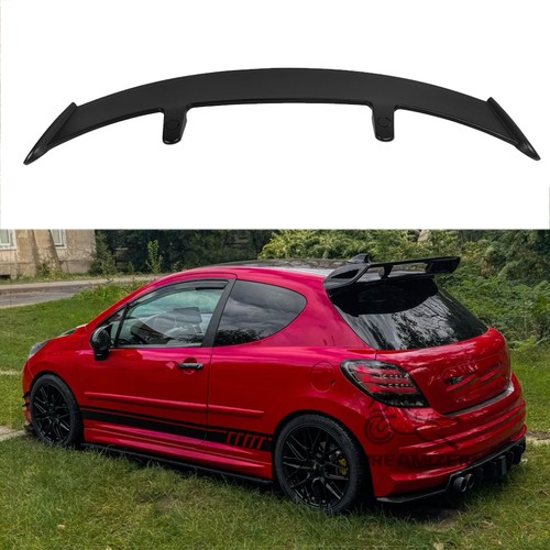 Matte black rear - rear, trunk
