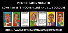 COMET SWEETS - FOOTBALLERS AND