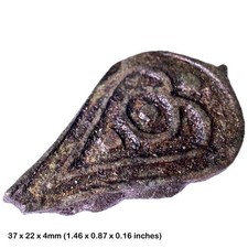 Rare Saxon Leaf Pendant