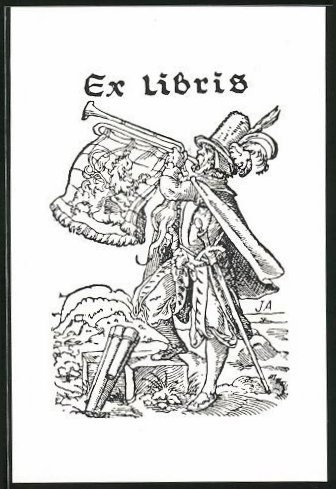 Libris market crier - crier, blows