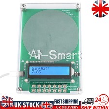 Schumann Wave Generator Pulse Sine Frequency +3.5MM Audio Output +Case 100KHz