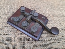 Early Morse Code Telegraph Key