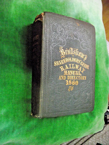 1st edition 1860 bradshaws - 1st,
