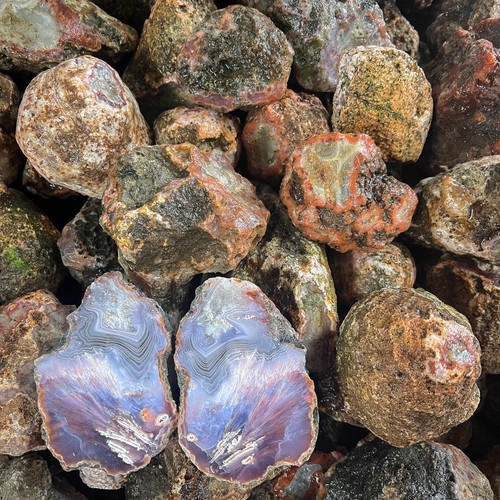 Raw moroccan agates lb - moroccan,