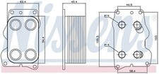 Nissens Engine Oil Cooler for