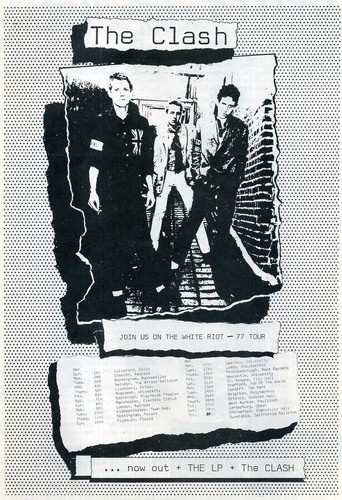 The clash white riot 77 - 'white, 77'