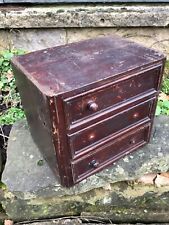 Apprentice Piece Mini Chest of Drawers Repair Project Victorian 19th C Antique