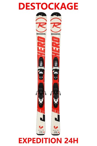Used kids ski rossignol hero - used, "hero"