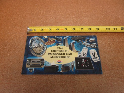 1974 chevrolet accessories - chevrolet,