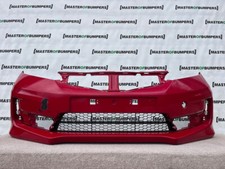 HONDA JAZZ SPORT MK2 FACELIFT 2010-2013 FRONT BUMPER RED GENUINE [G418]