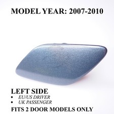 Left Headlight Washer Cover