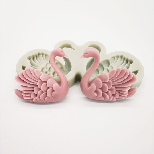 Swan silicone mould fondant - 2,