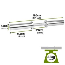 Komodo 2 Inch Olympic Dumbell
