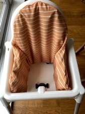 Ikea High Chair  Inflatable cushion Support & 2 covers