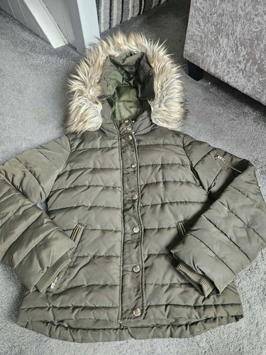 Topshop women green puffer - women’s,