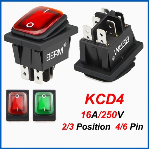 Kcd4 waterproof rectangular - waterproof,