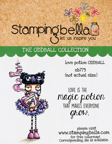 Stamping bella love potion - bella,