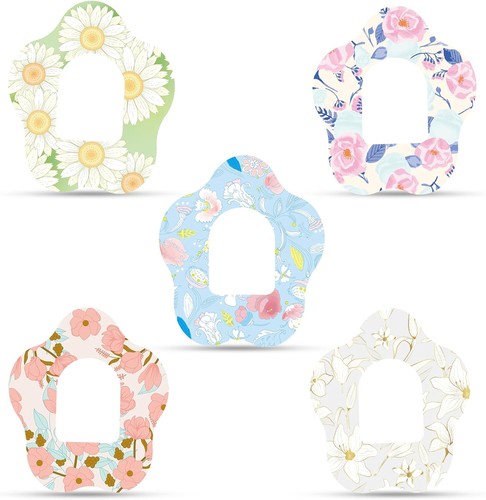 25pcs flower shape adhesive - shape,