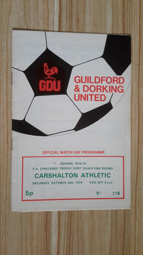 Guildford dorking utd - guildford, v