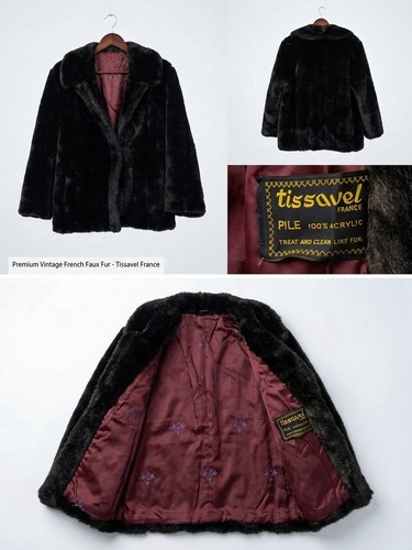 Vintage tissavel france faux - vintage,
