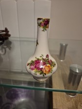 Vintage Royal Albert Old Country Roses Posy Vase 5 Inch