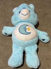 VGC Care Bears Bedtime Bear 2015 Large 50cm  Blue Plush Soft Toy