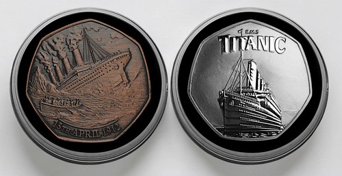 Pair rms titanic silver - pair, &