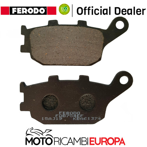 Rear brake pads ferodo - rear, yamaha