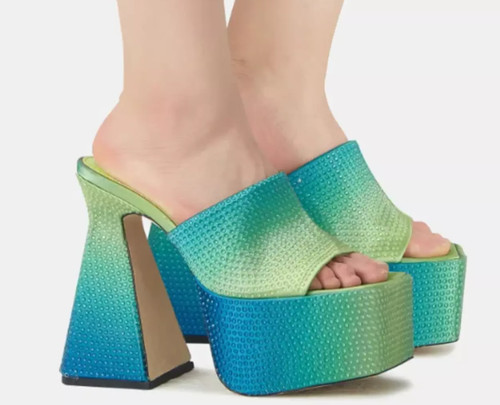 Shellys london brooke green - shellys,
