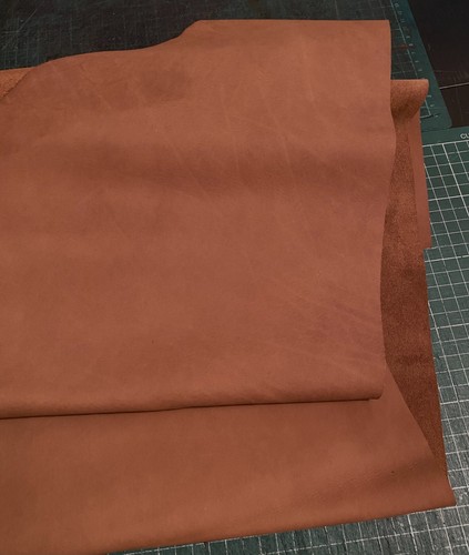 Saddle tan nubuck - tan, soft