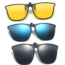 Polarised Clip On Sunglasses