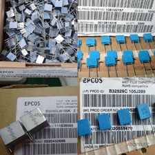 10pcs SIEMENS EPCOS Hi-Fi Audio Film Capacitors 0.1uF/0.22uF/1uF 63V-400V