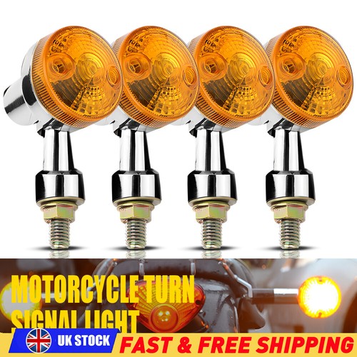 4pcs motorcycle amber chrome - motorcycle,