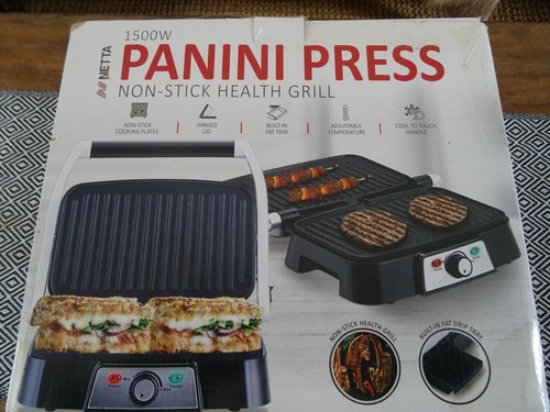 Netta panini maker health - panini, &