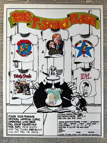 National lampoon comic shirt - national,