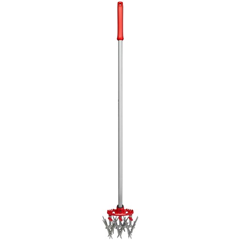 Self cleaning metal tines - self-cleaning,