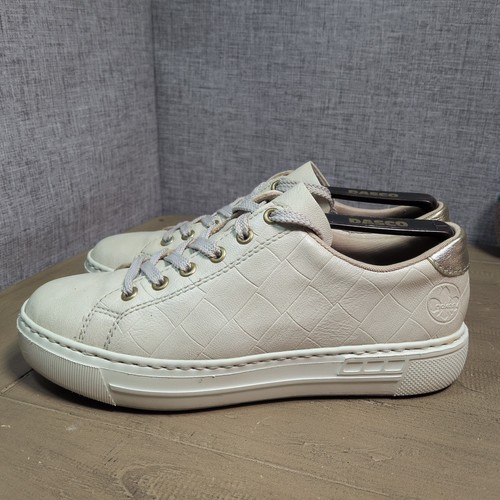 Rieker l9800 off white croc - l9800,